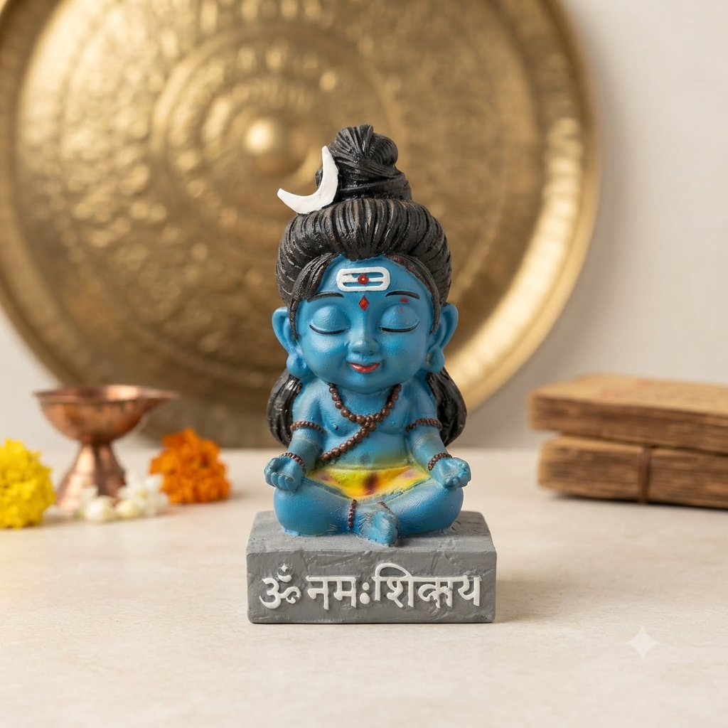 Little Shiva Idol for Inner Peace and Meditation