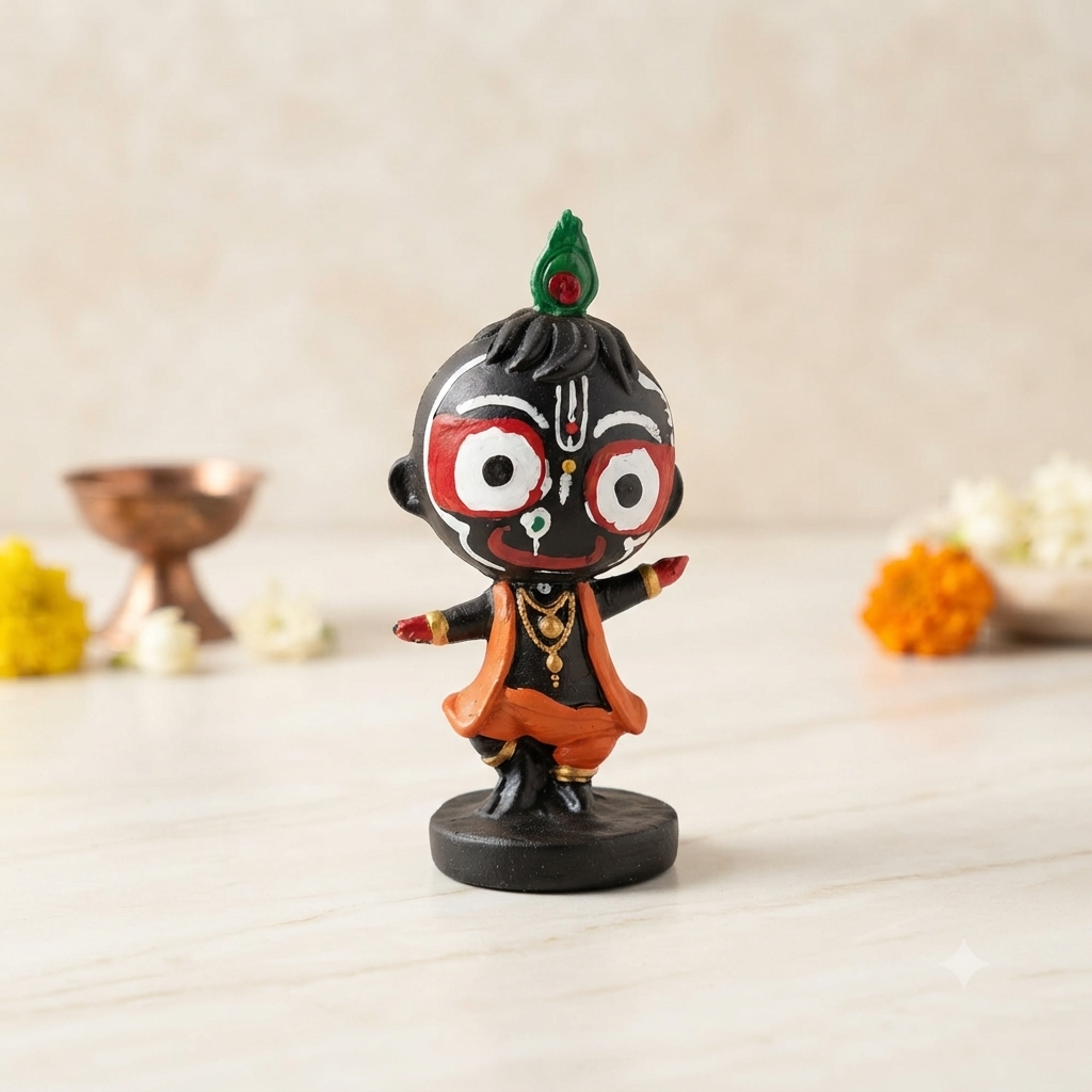 Little Jagannath Idol for Joy and Harmony